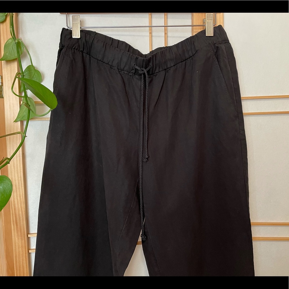 NWT Eileen Fisher Tencel/Linen Ankle Pant - Picture 4 of 10